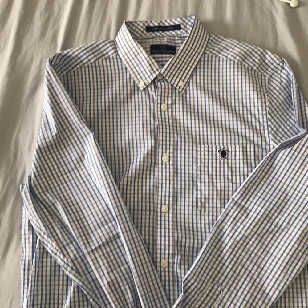 Mens Simply Southern Oxford Shirt